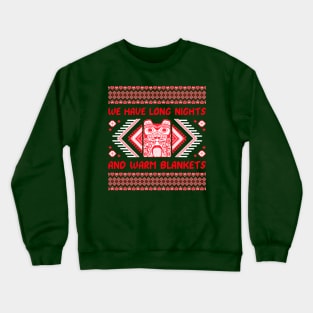 Beaver Totem Ugly Sweater Love Crewneck Sweatshirt